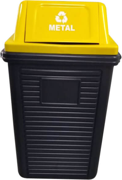 lixeira plastica seletiva 60 litros