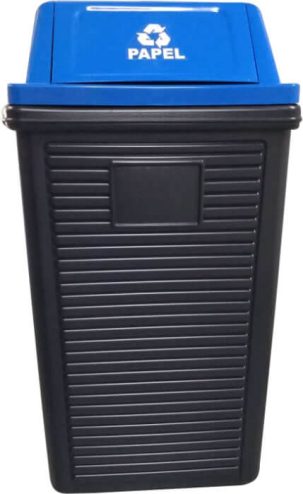 lixeira plastica seletiva 100 litros